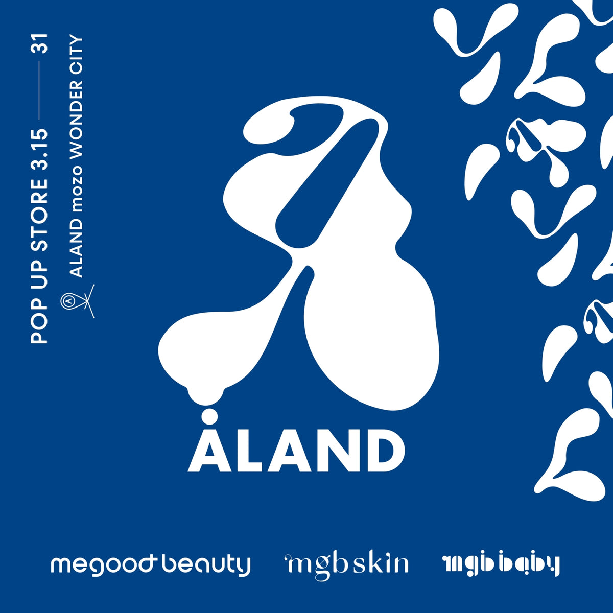 \💙BIG NEWS💙/mgb skin×ALAND POP UP STORE in Nagoya!