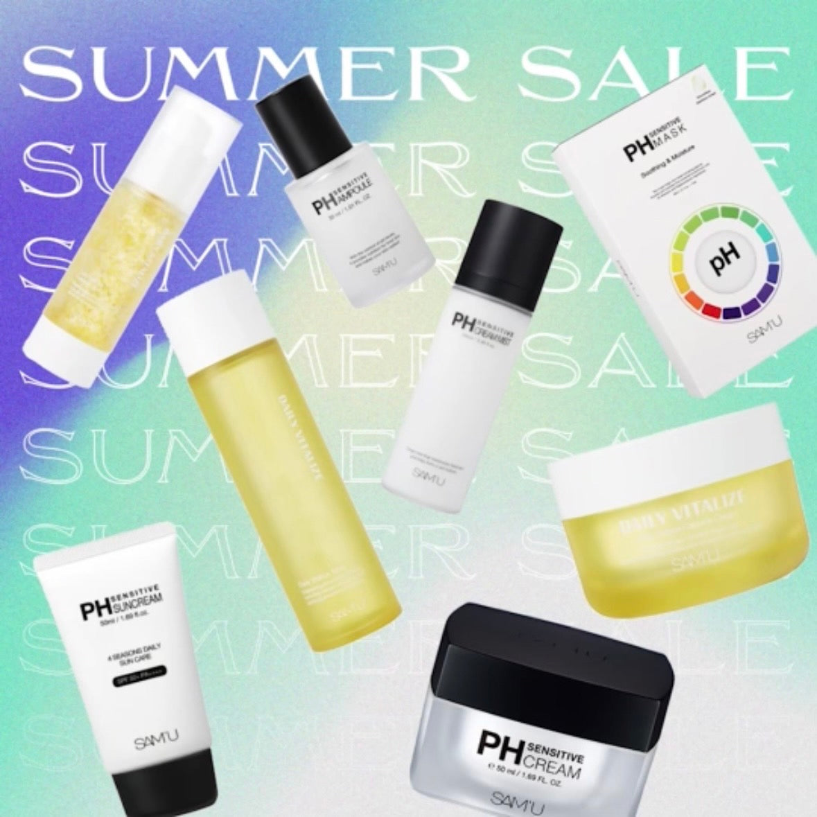 【🍹EVENT告知🍹】SAM’U全商品20％OFFセール＆リフィルもトナーも発売⛵