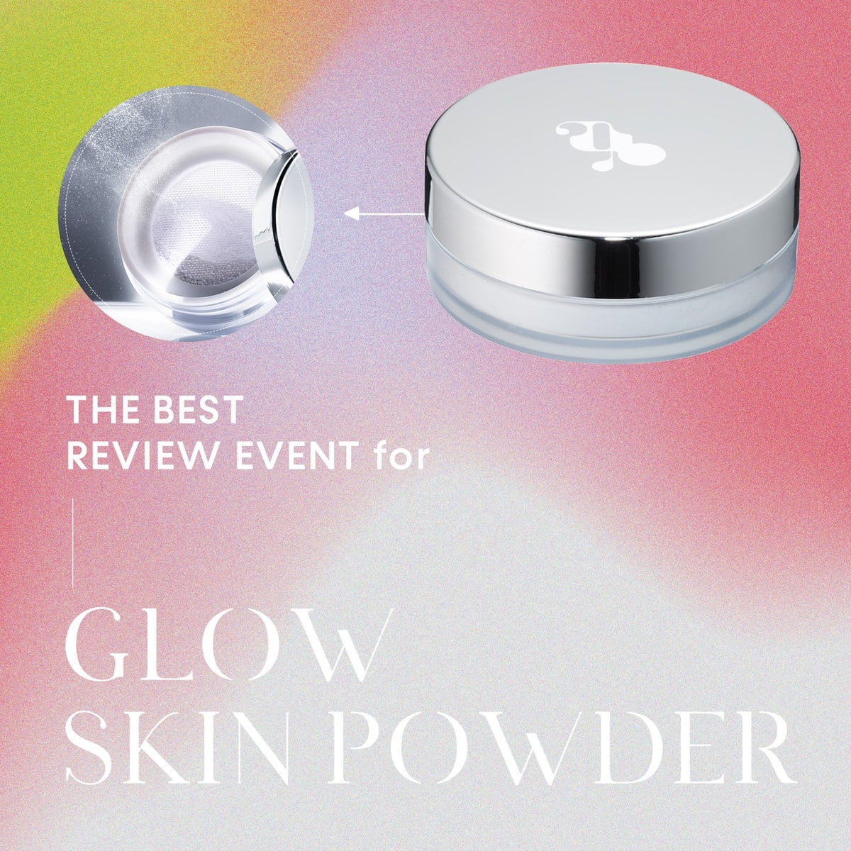 【❤️‍🔥緊急告知❤️‍🔥】GLOW SKIN POWDER再販&レビューイベント開催決定👸🏻✨